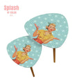 Mahjong Side Tables, Vintage Style Cute Nesting Tables For Mahj Lover