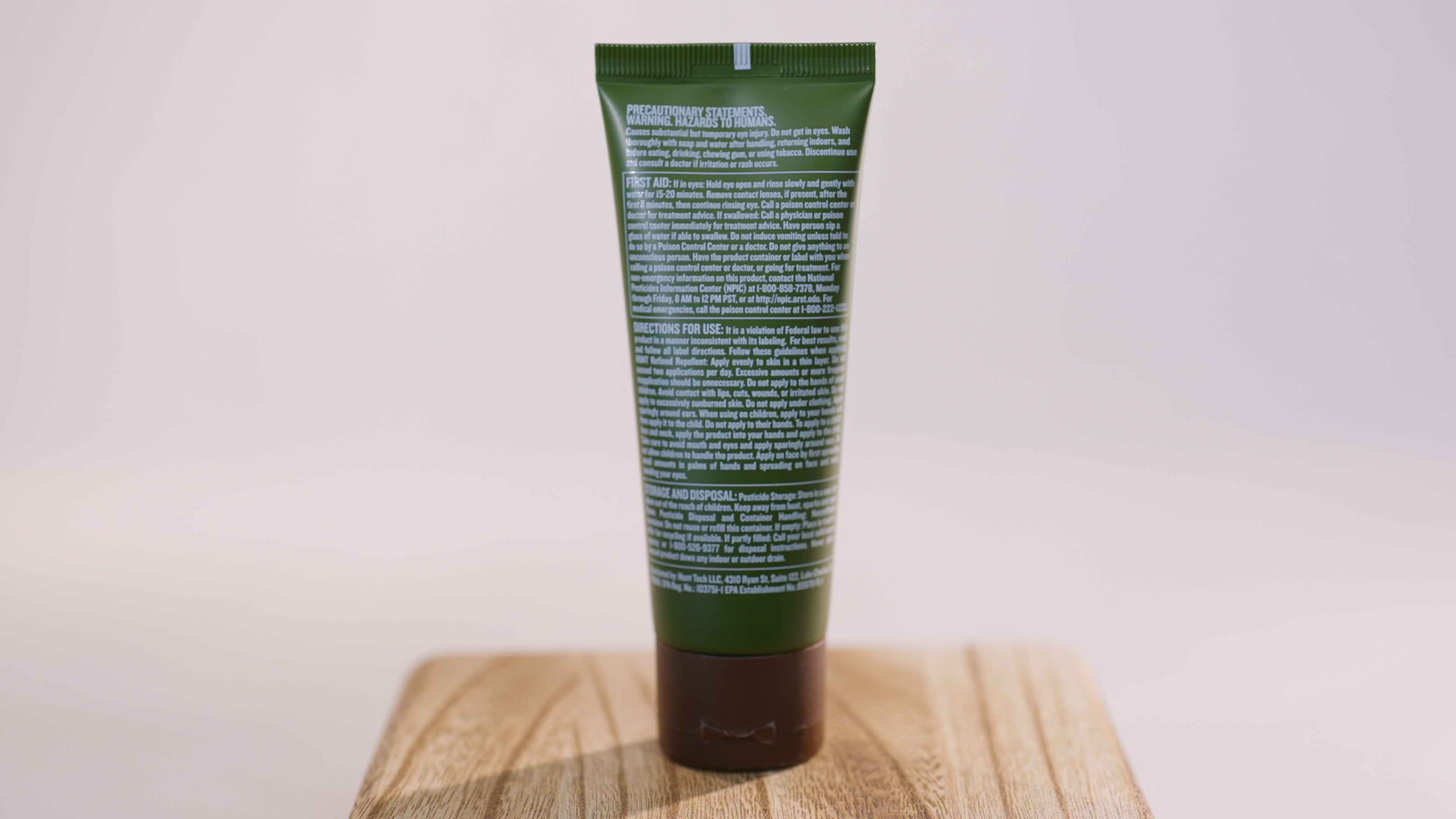 HUNT - Scent-Free, DEET-Free Insect Repellent Lotion