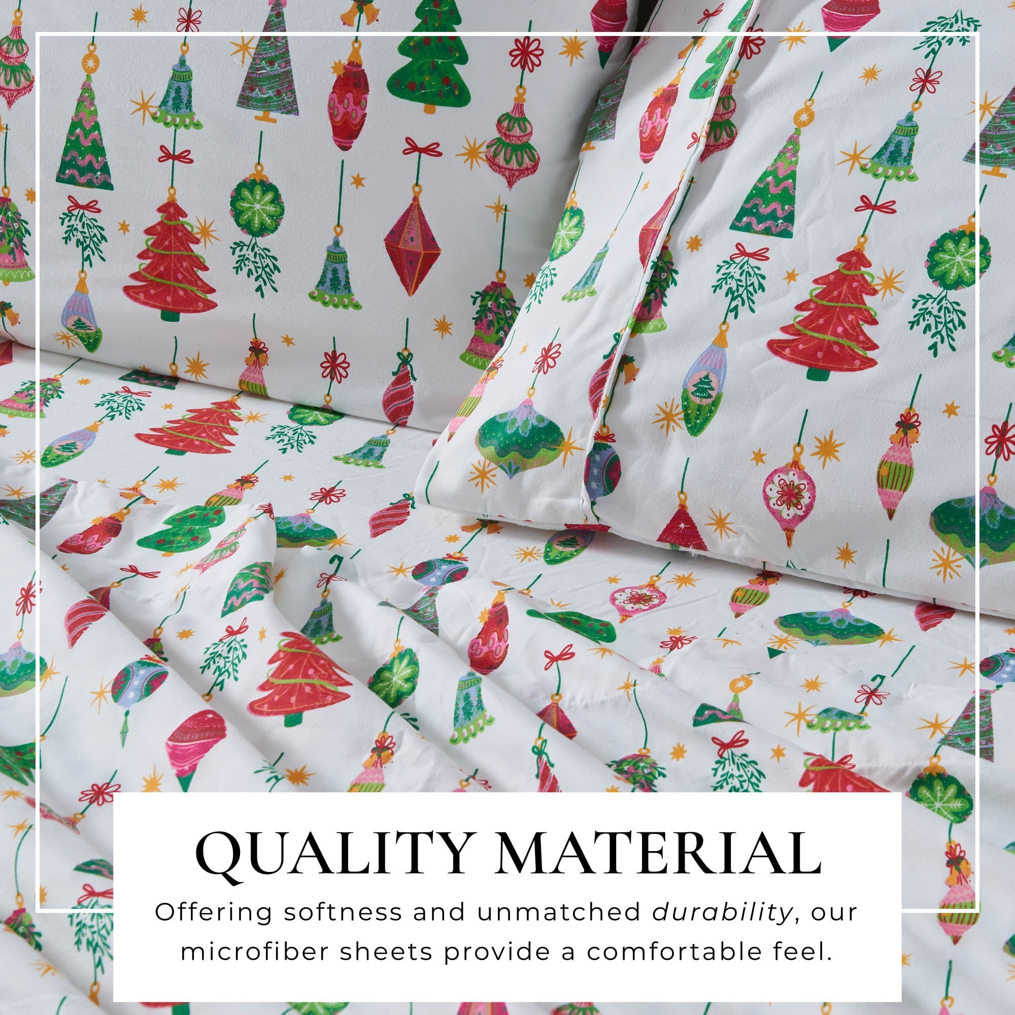 4 Piece Microfiber Sheet Set - Baylor Collection