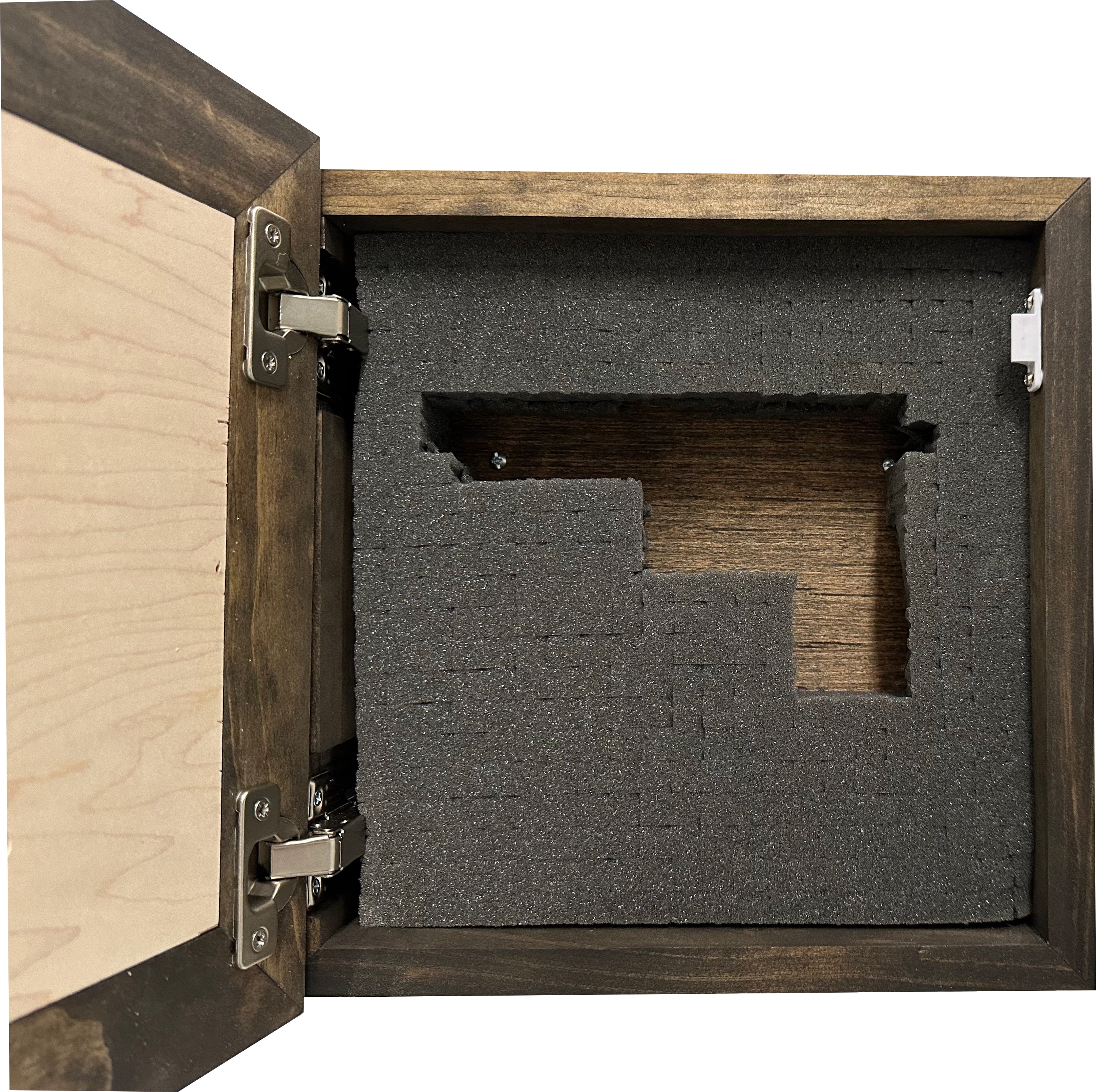 Buck in Nature Decorative Wall-Mounted Gun Cabinet