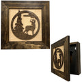 Buck in Nature Decorative Wall-Mounted Gun Cabinet