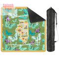 State Of Illinois, Butterflies, Violets State Pride Mahjong Mat