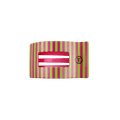 Summer Crush Small Flat Rectangle Hair Clip