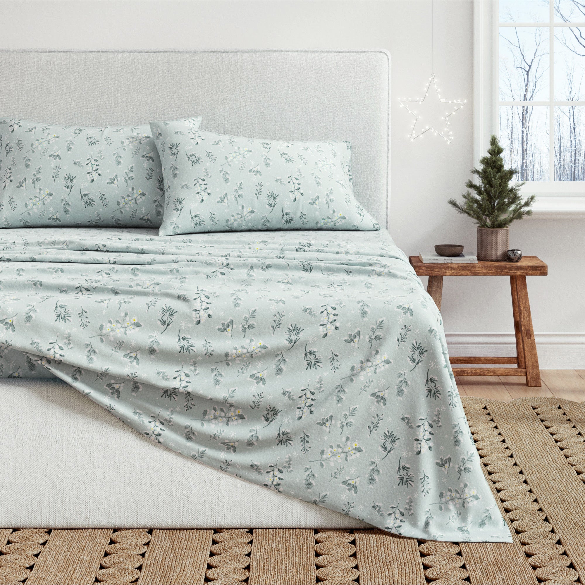 Turkish Cotton Flannel Sheet - Belle Collection